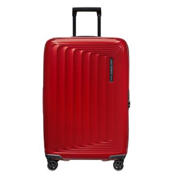 Samsonite Nuon Spinner 69/25 Expandable Metallic Red