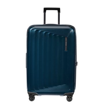 Samsonite Nuon Spinner 69/25 Expandable Metallic Dark Blue