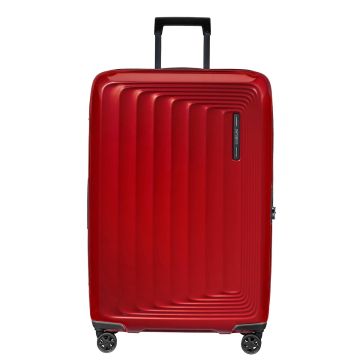 Samsonite Nuon Spinner 75/28 Expandable Metallic Red