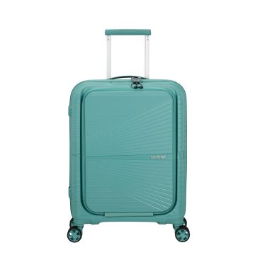 American Tourister Airconic Spinner 55/20 Frontloader 15.6" Dusty Turqoise
