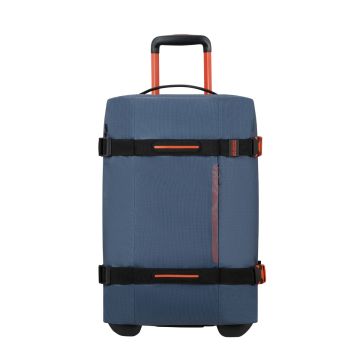 American Tourister Urban Track Duffle/Wheels S Coated Navy/Orange