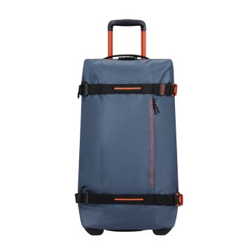 American Tourister Urban Track Duffle/Wheels M Coated Navy/Orange