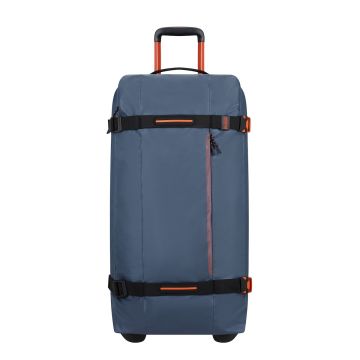 American Tourister Urban Track Duffle/Wheels L Coated Navy/Orange
