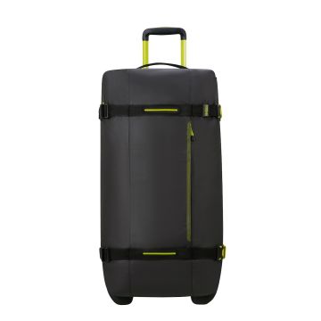 American Tourister Urban Track Duffle/Wheels L Coated Black/Lime