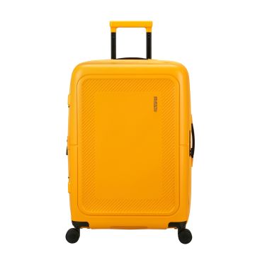 American Tourister Dashpop Spinner 67/24 Expandable TSA Golden Yellow