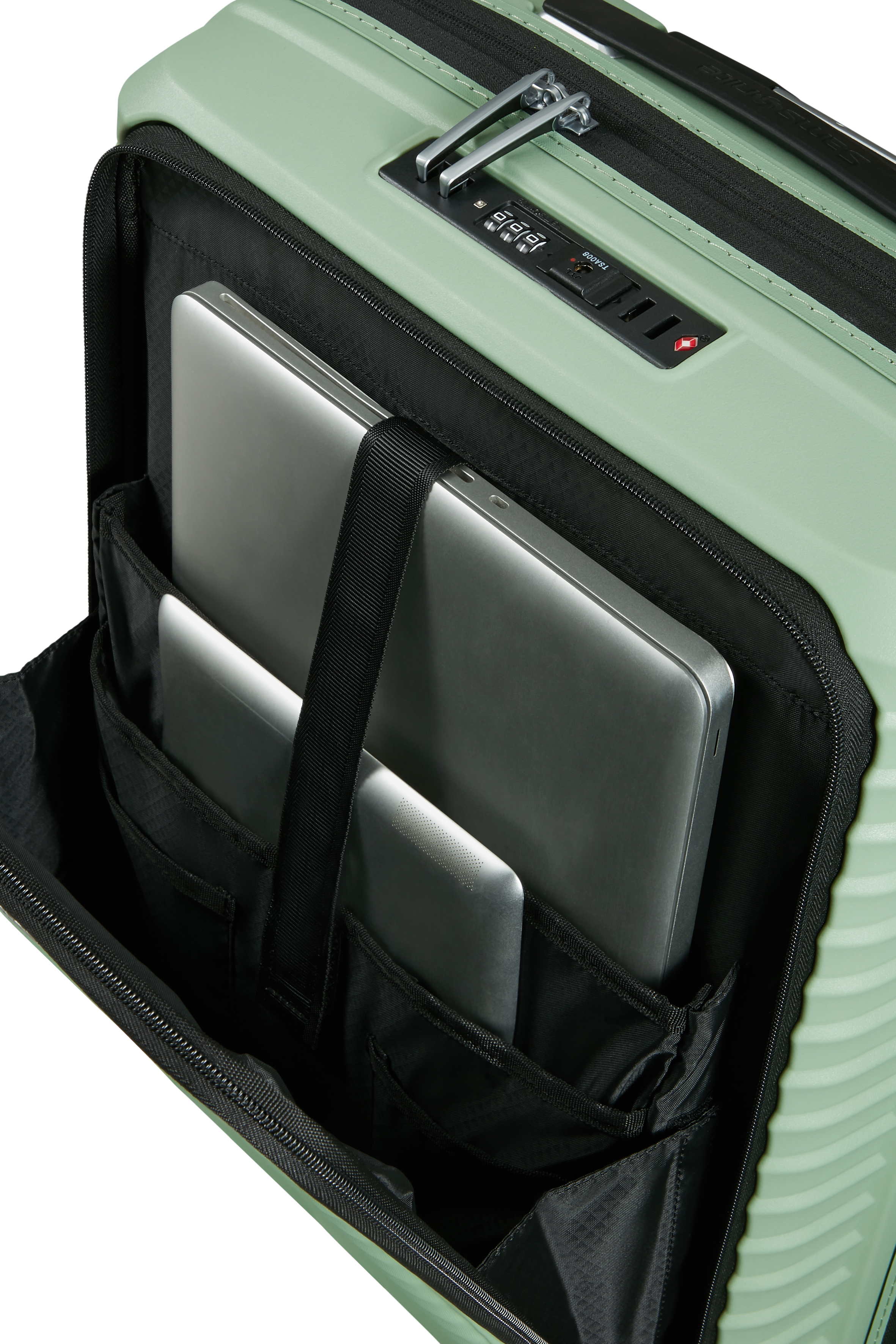 Upscape Spinner 55cm Expandable Easy Access