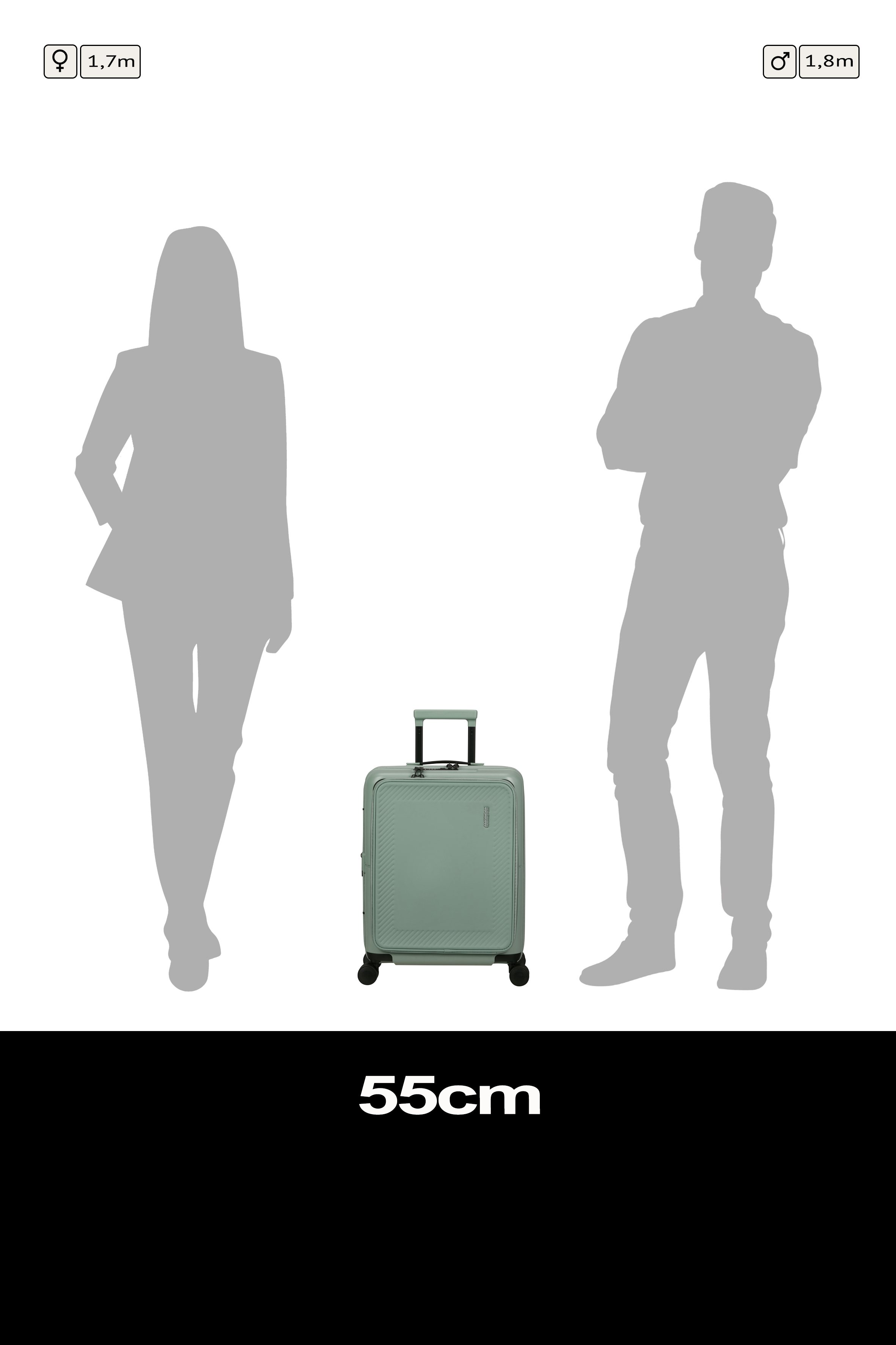 Dashpop Spinner 55cm Expandable Frontloader TSA