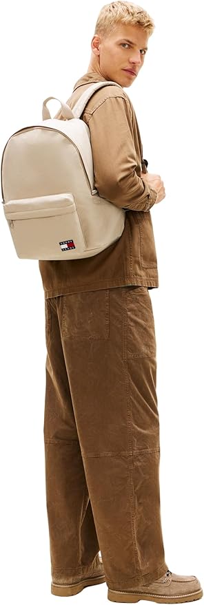 Essential ripstop rugzak met ronde bovenkant