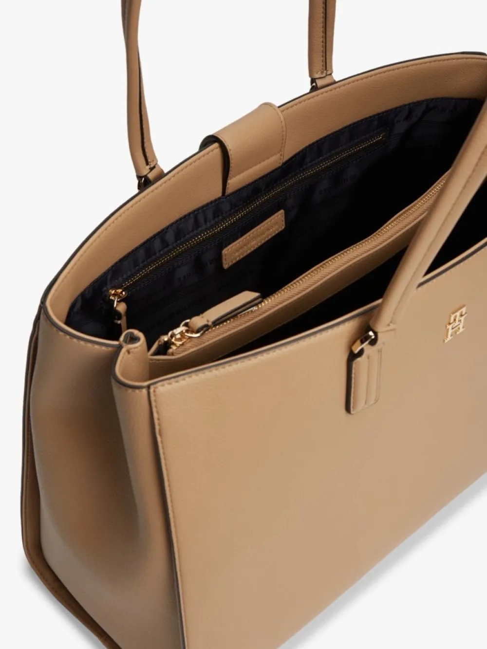 Monogram Plaque Tote Bag