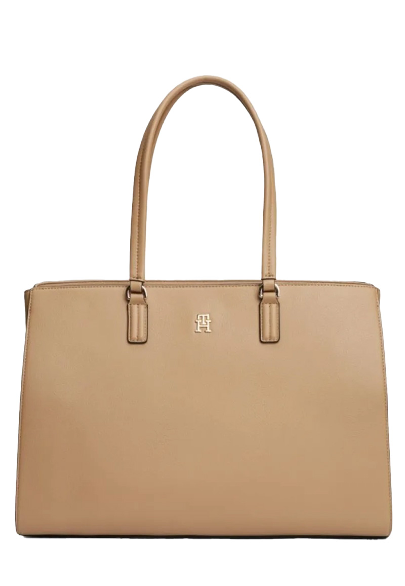Monogram Plaque Tote Bag